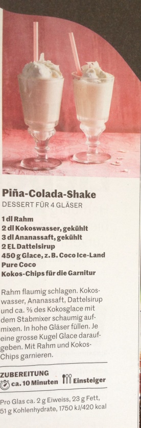 PINA-COLADA SHAKE